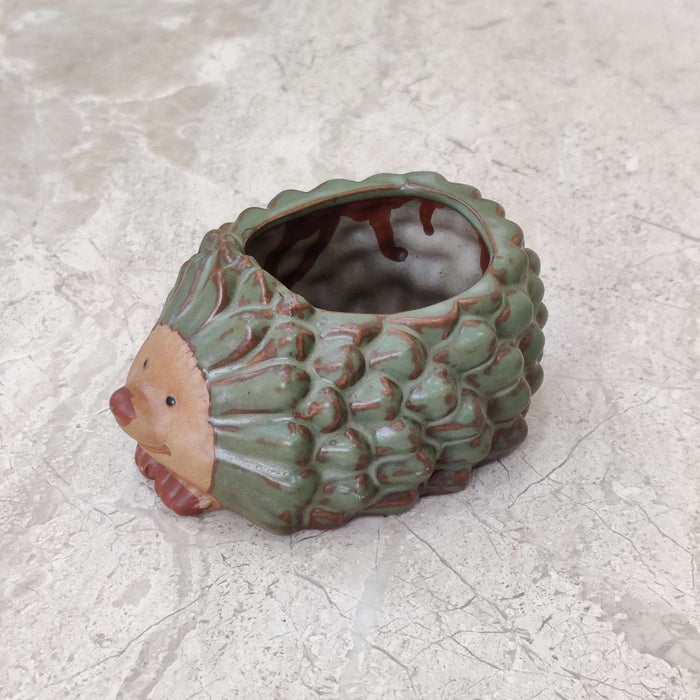 Hedgehog Ceramic Planter