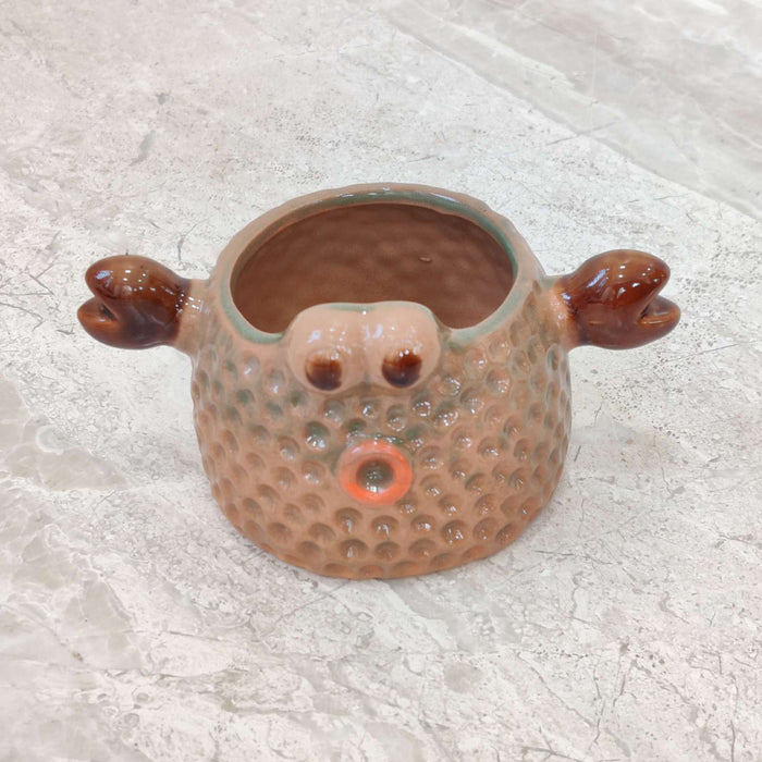 Cute Crab Ceramic Plante