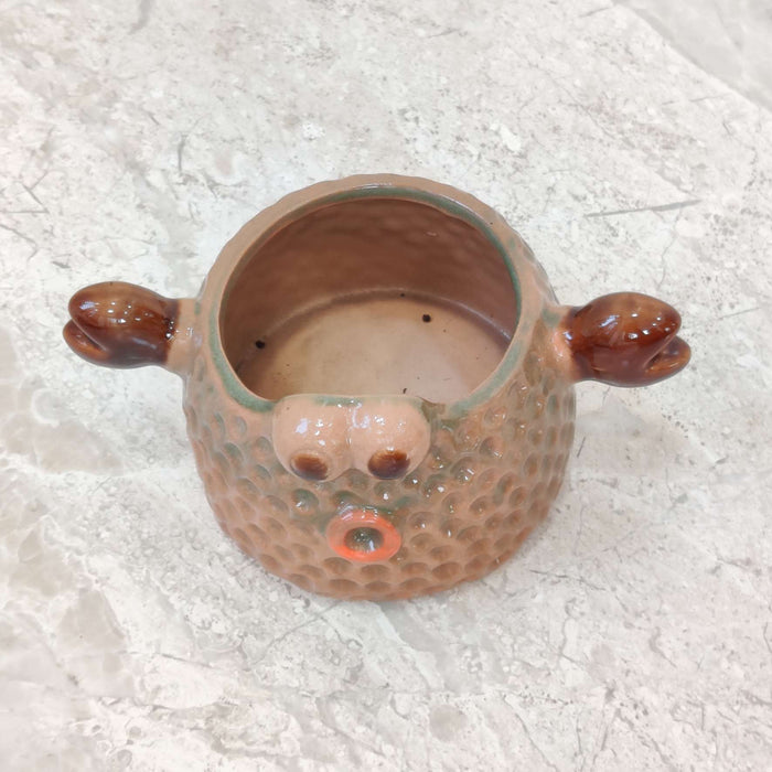 Cute Crab Ceramic Plante