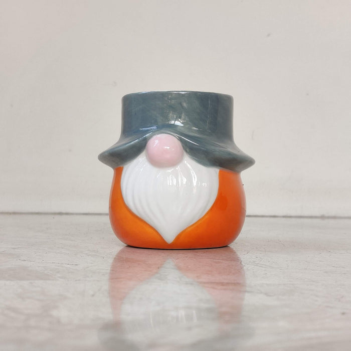 Sunny Duck Hat Ceramic Planter