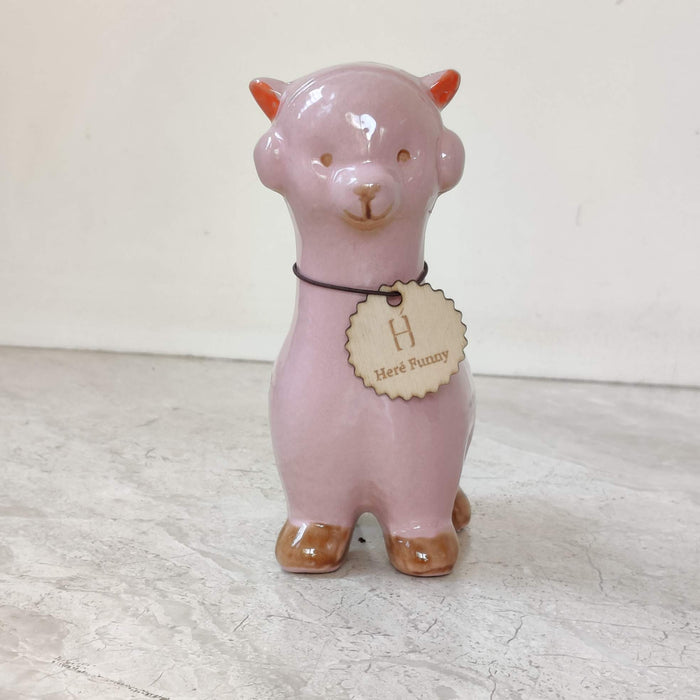 Sage  Alpaca Ceramic Planter