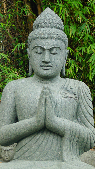 SEATED BUDDHA PRAYING 150 CM
