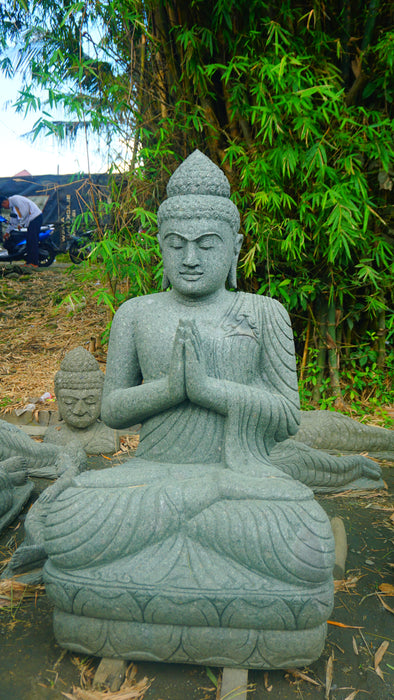 SEATED BUDDHA PRAYING 150 CM