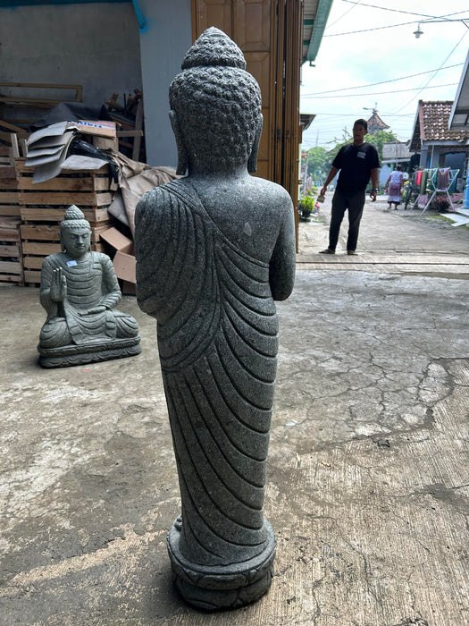 STANDING BUDDHA PRAYING  100 CM