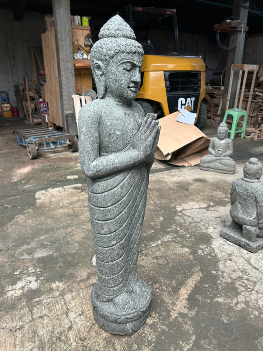 STANDING BUDDHA PRAYING  100 CM