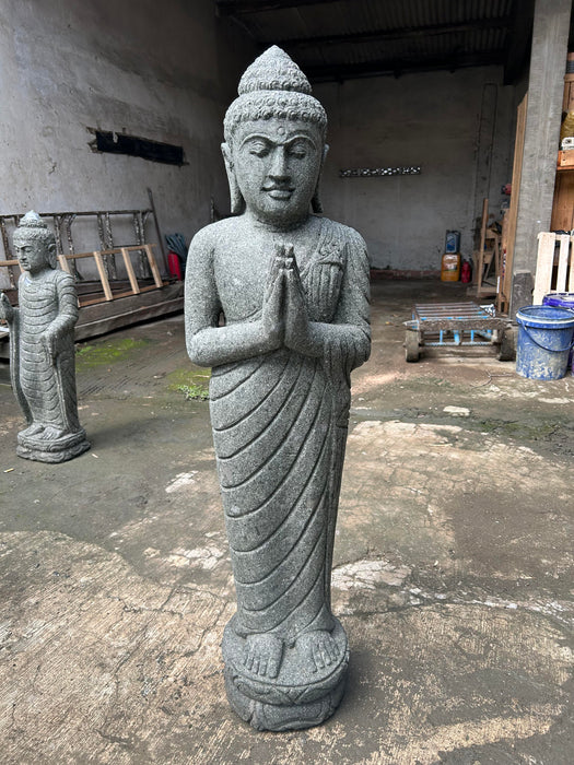 STANDING BUDDHA PRAYING  100 CM