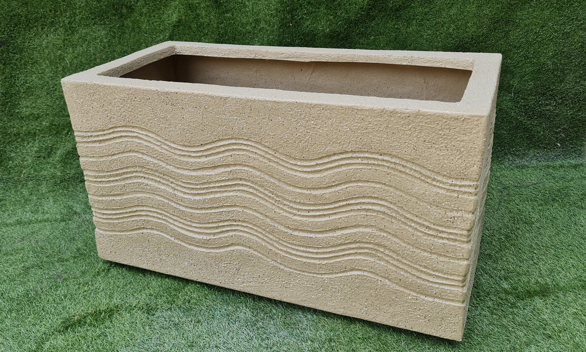 Stone Swing Fiber Planter