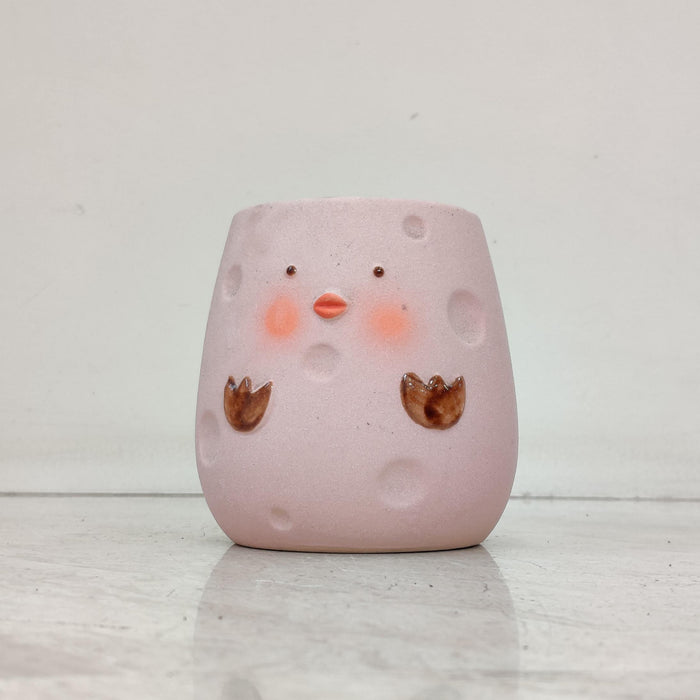 Blush Chick Ceramic Pot
