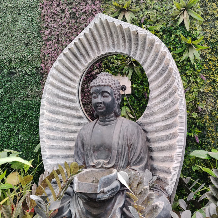 Outdoor Buddha garden statue for home and balcony decor