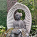 Outdoor Buddha garden statue for home and balcony decor