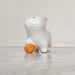 Playful kitty ball ceramic planter for succulents and small indoor plants
