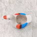Cute goose ceramic pot for tabletop and shelf display