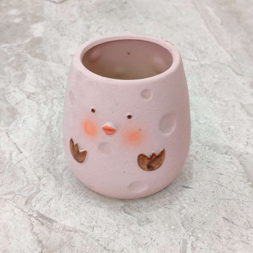 Cute Pink Chick Planter