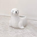 Cute seal ceramic planter for succulents and small indoor plants