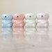Cute white sloth ceramic planter for home and office decor