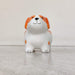 Decorative happy puppy ceramic pot for tabletop and shelf display