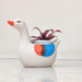 Goose ceramic planter gift for plant lovers and home decor enthusiasts