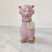 Sage alpaca ceramic planter gift for plant lovers and alpaca enthusiasts