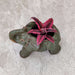 Vintage green elephant ceramic pot gift for plant