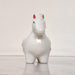 Premium white horse ceramic planter ideal for succulents and air plants