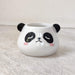 Premium cheeky panda face ceramic planter ideal for succulents and air plants