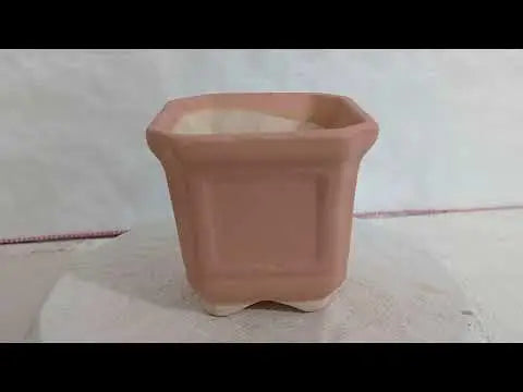 High-Quality Red Ceramic Pot with Drainage Hole