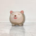 Smiling hedgehog ceramic planter for succulents and small indoor plants