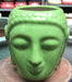 Buddha Small Green Dotted Ceramic Pot 