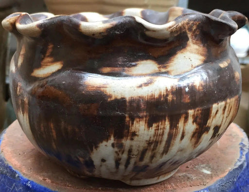 Modern Ceramic Pot - Coffee Mix Color