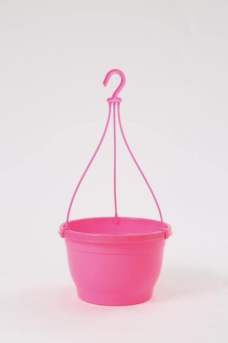 10 Inch Hanging Pot Pink (Pack of 6) - CGASPL