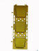 Yellow Colour Vertical Wall Garden Panel Set (Pack of 10 Per Set) - CGASPL