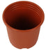 4" Flower Pot Terracotta Colour Sunrise Series (10 cm) - CGASPL
