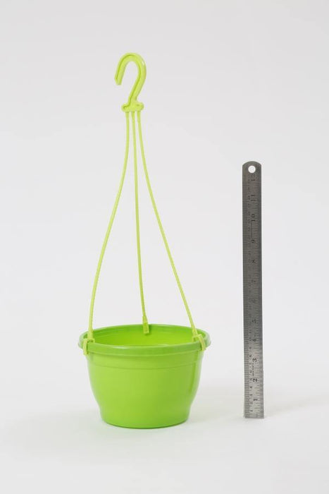 7 Inch Hanging Pot Green (Pack of 12) - CGASPL