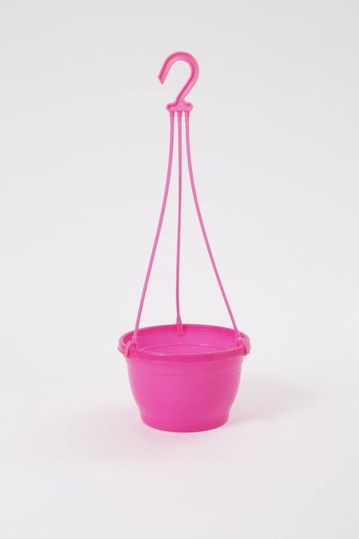 7 Inch Hanging Pot Pink (Pack of 12) - CGASPL