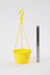 7 Inch Hanging Pot Yellow (Pack of 12) - CGASPL