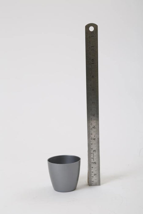 2.5 Inch Gray Singapore Pot (Pack of 12) - CGASPL