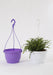 Hanging Flower Pots | 10 Inch Hanging Pot Violet | ChhajedGarden