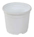 White Flower Pot | 10" Flower Pot White Colour Sunrise | ChhajedGarden