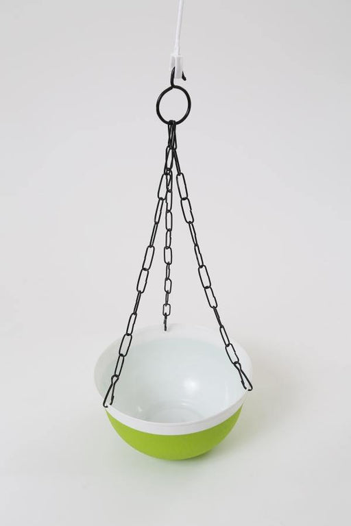 Double Color Big Hanging Pot (Green) - CGASPL