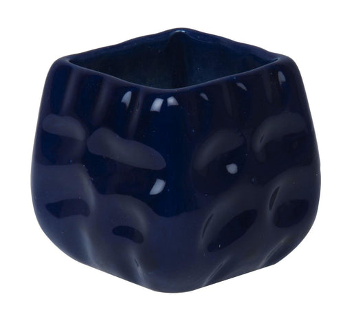 Square Planter Blue (Pack of 6, Blue) - CGASPL