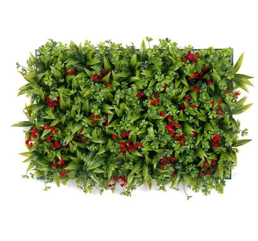 Artificial Vertical Garden  3506-B for Indoors only 60 cm*40 cm  (Pack of 28 Tiles  - Area covered  72.8 Sq. ft ) - CGASPL