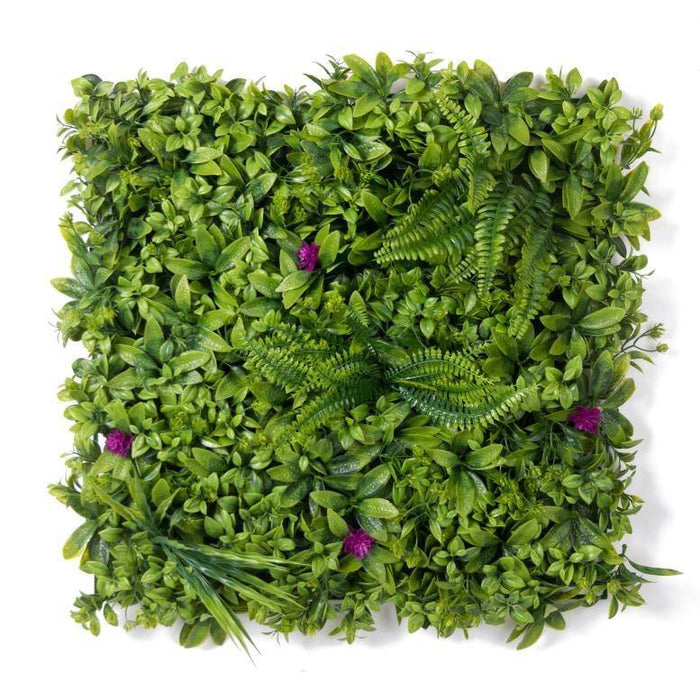 Artificial Vertical Garden  3506-J for Indoors only 50 cm*50 cm  (Pack of 27 Tiles  - Area covered  72.9 Sq. ft ) - CGASPL