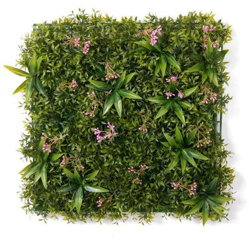Artificial Vertical Garden  3758-C for Indoors only 50 cm*50 cm  (Pack of 28 Tiles  - Area covered  75.6 Sq. ft ) - CGASPL