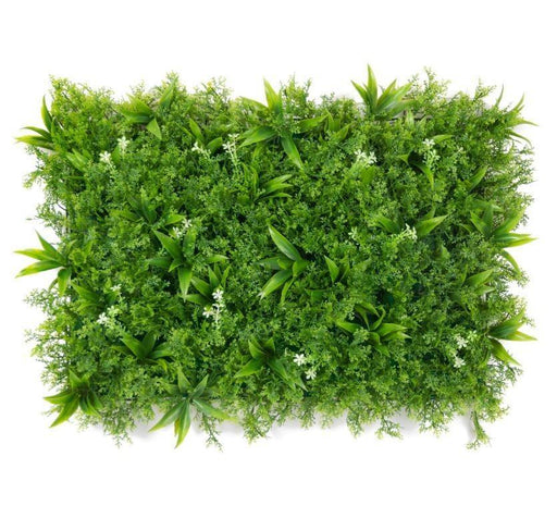 Artificial Vertical Garden  3969-A for Indoors only 60 cm*40 cm  (Pack of 32 Tiles  - Area covered  83.2 Sq. ft ) - CGASPL