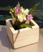 Square Wooden Planter 
