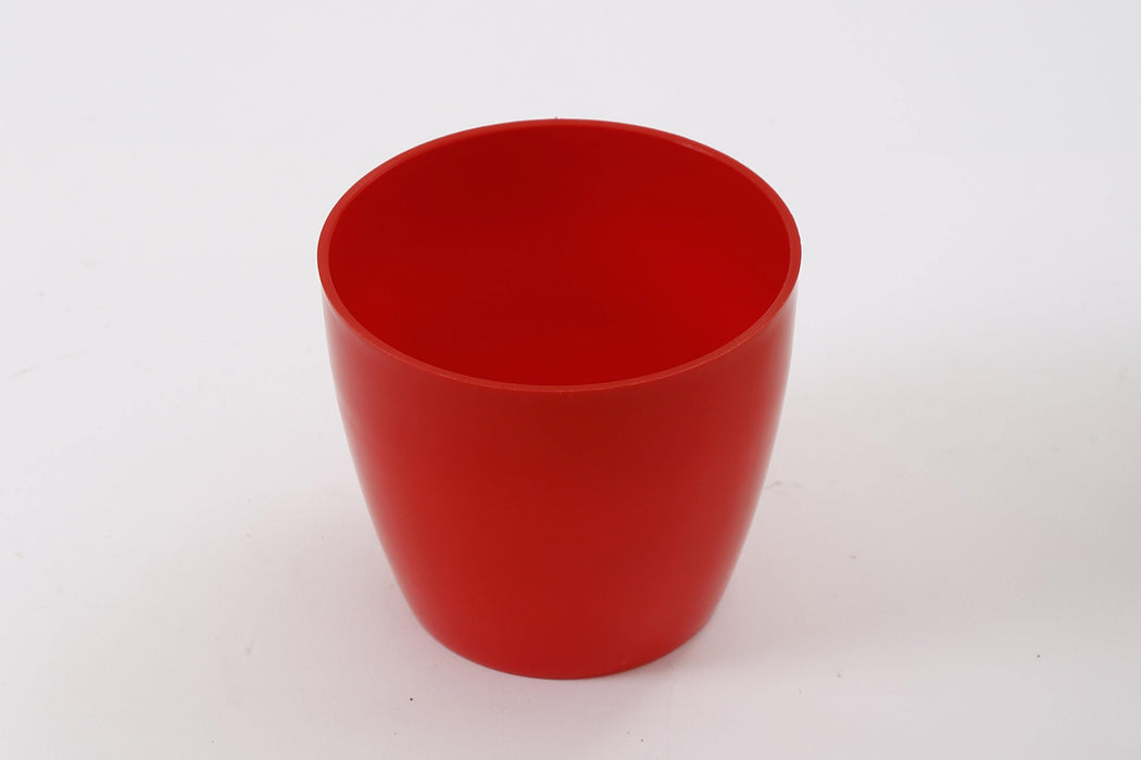 5 Inch Red Singapore Pot (Pack of 12) - CGASPL
