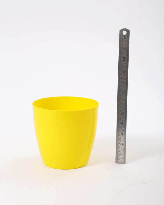 6 Inch Yellow Singapore Pot (Pack of 12) - CGASPL