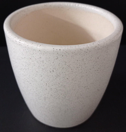 Large Round Ceramic Pot White - CGASPL