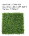 CAPPL-008 Artificial Vertical Garden Tiles 50cm X 50cm(20" X 20") 2.78 Sq.ft (Pack of 12)