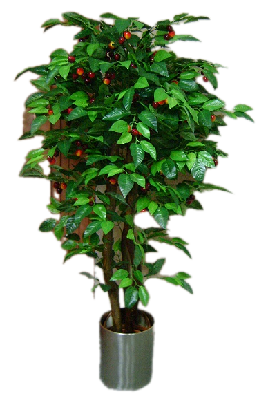 Artificial Cherry Plant- 5 feet - CGASPL